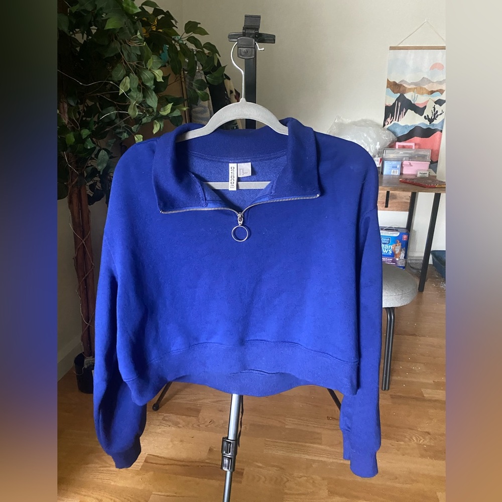 DIVIDED Blue Sweater size M medium h&m